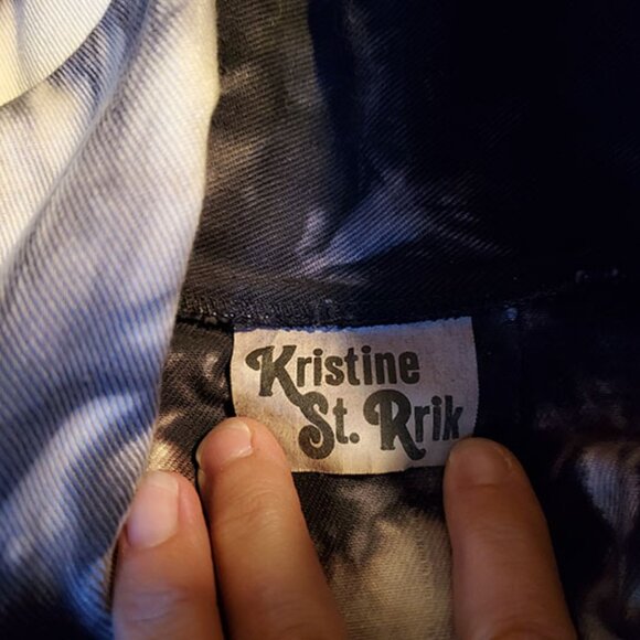 Spectacular 80s NOS duster coat Kristine St. Rrik - Picture 5 of 6